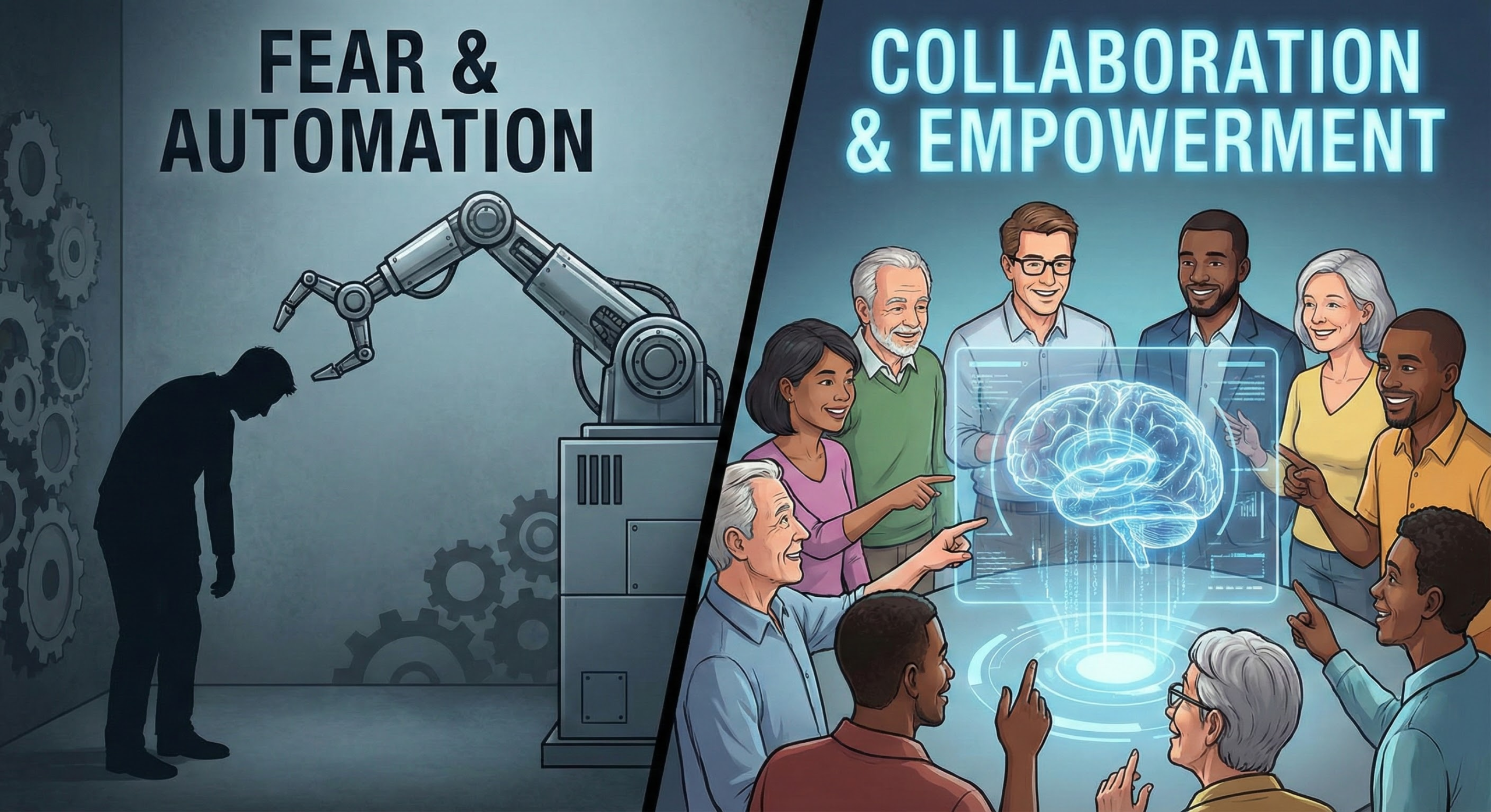 The Biggest AI Battle Isn’t Technical. It’s Trust vs. Risk.