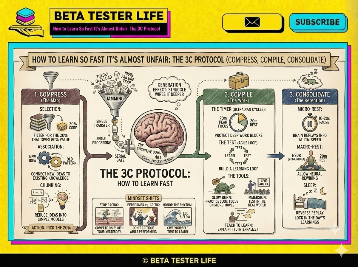How to Learn So Fast It’s Almost Unfair: The 3C Protocol