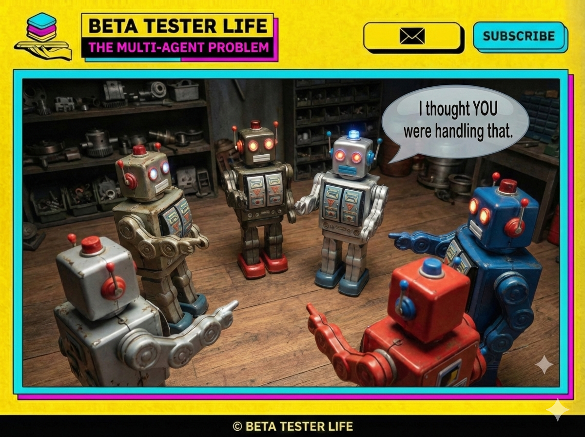 Minimalist illustration showing human and AI interface with lines transitioning from assistance to influence