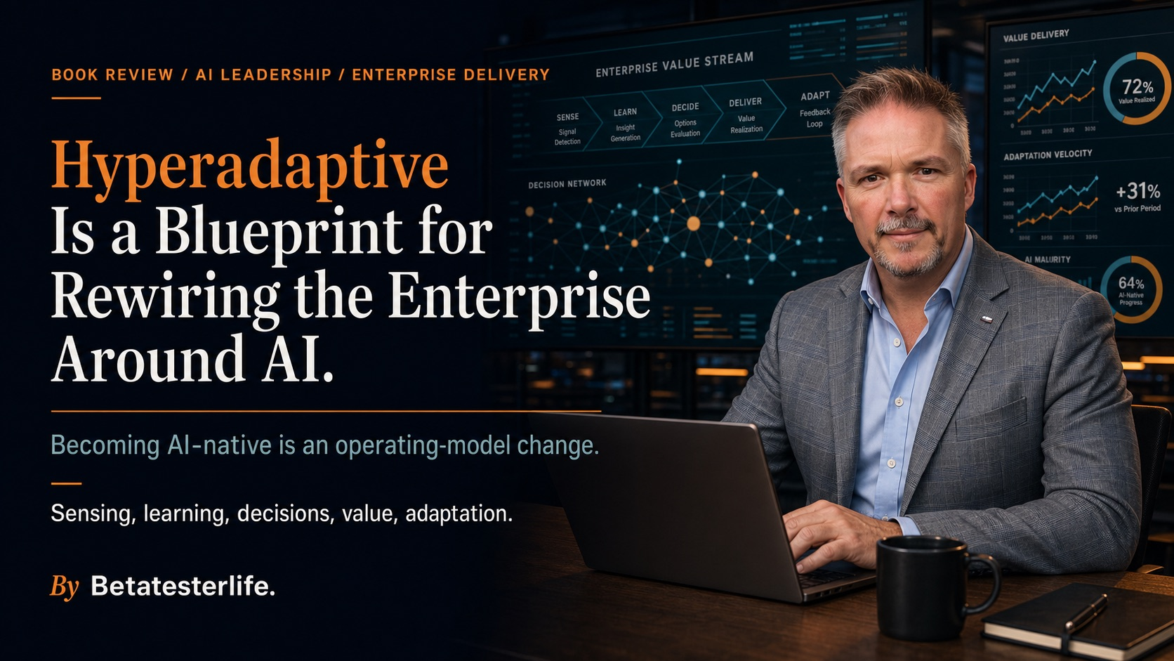 Hyperadaptive Is a Blueprint for Rewiring the Enterprise Around AI