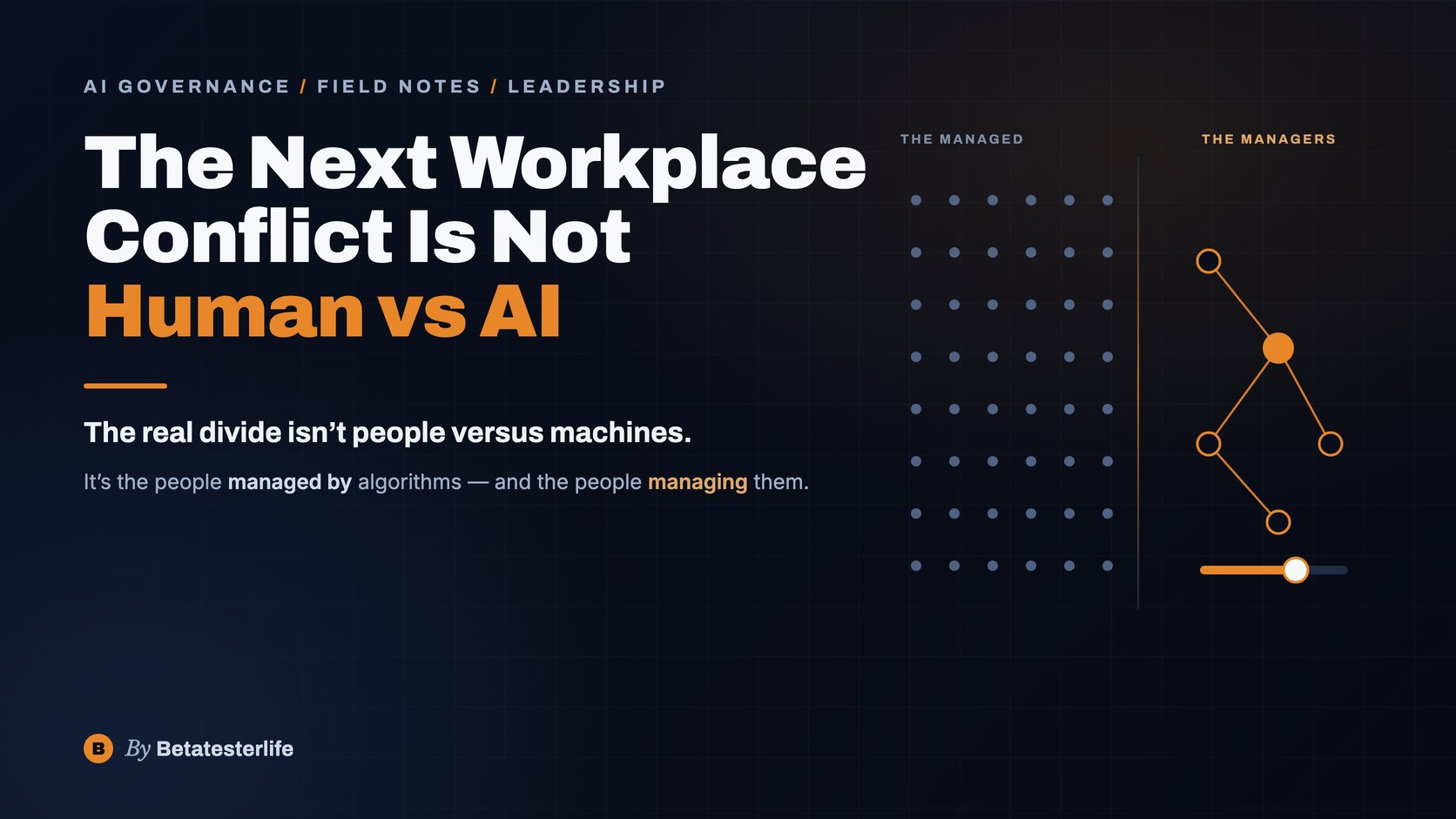 The Next Workplace Conflict Is Not Human vs AI