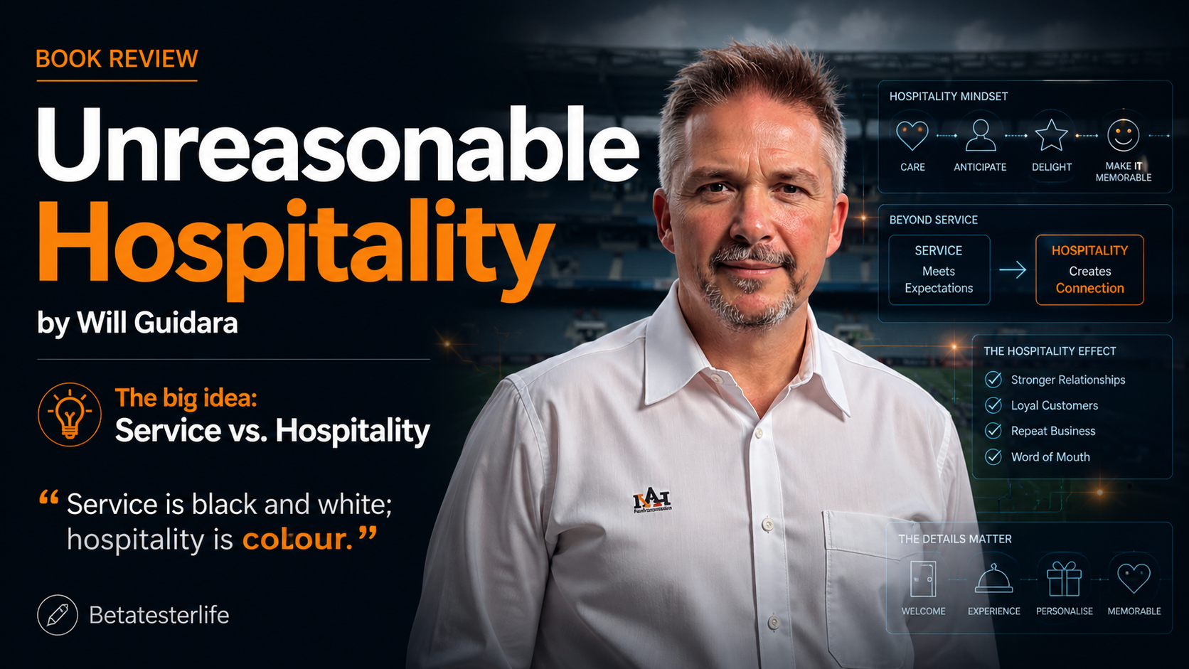 The 1% Bookshelf #01 — Unreasonable Hospitality by Will Guidara