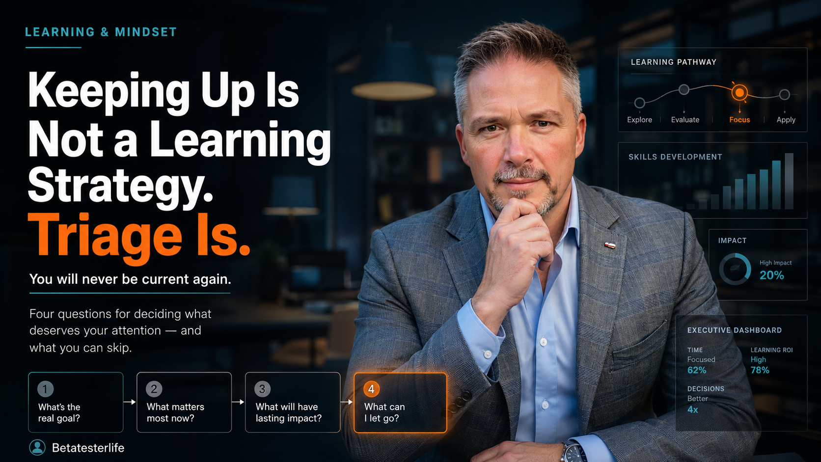 The Learning Triage: How to Decide What to Learn Next
